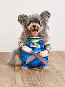 PETSIN 1 PC Halloween Pet Transformation Costume COSPLAY Funny Costumes - 彩色 - 查看 3