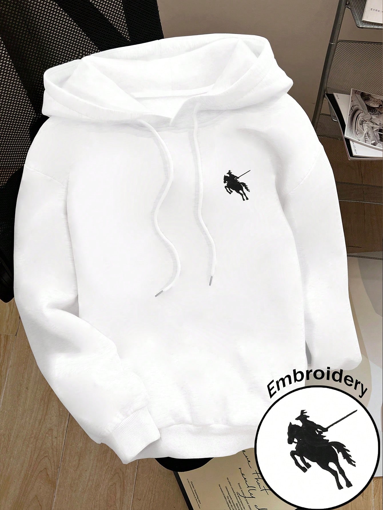 INAWLY بلوزة رياضية للنساء مع شعار أنيق مطرز، عصري...