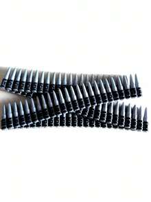 塑料子弹 - 适用于角色扮演、锐舞派对、朋克配饰、男女皆宜的礼物、愚人节恶作剧、生日礼物、玩具枪道具、嘻哈时尚的仿真子弹 - 彩色 - 查看 5