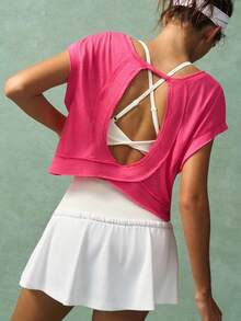 VARSITIE Sports SUMMER Outdoor Basic Backless With T-SHIRT