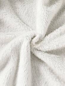 Conjunto informal de niño preadolescente con estilo universitario, sudadera con capucha de pana y forro polar, adecuado para otoño/invierno, uso escolar y al aire libre