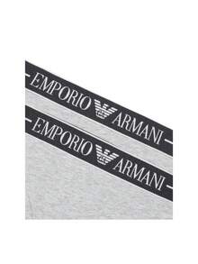 Emporio Armani SLIPS 2 PACK - Grey - View 4