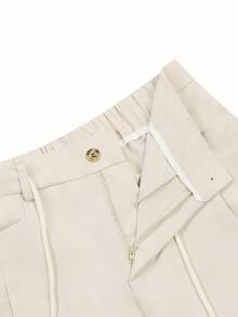 Manfinity Homme Pantaloni casual da uomo versatili e alla moda, gamba dritta, autunnali