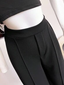 Sweetra Young 3pcs/Set Teenage Girls Elegant Imitated Commuter Simple Vest & Camisole & Pants Set, Autumn Winter