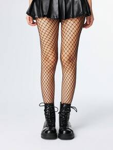 Grunge Punk Giày bốt Punk mũi tròn bằng da PU màu đen phong cách Gothic, trang trí khóa cài, thích hợp cho tiệc tùng, mặc hàng ngày và phong cách đại học - màu đen - Xem 2