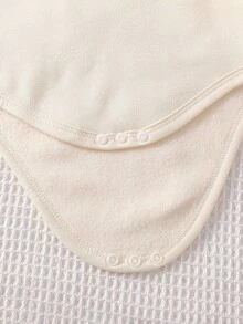 SHEIN 6件套女婴休闲纯色连体衣和裤子套装，秋冬季 - 彩色 - 查看 3