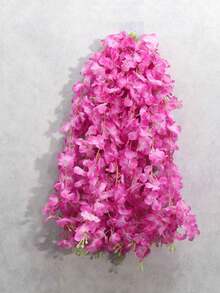 10/20 件人造紫藤花，3.75 英尺人造花绳，假吊花，丝绸紫藤花环，婚礼派对家居装饰，绿墙天花板花装饰，完美的婚礼悬挂装饰，适合派对、生日和家庭 - 彩色 - 查看 24