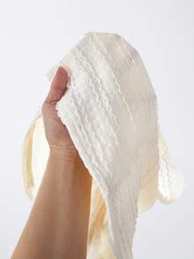 Maija Kids Maija Kids 年轻女孩素色领口纽扣长袖衬衫 - 黃色 - 查看 8