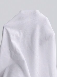 Manfinity Homme 男士休闲拼色提花拼布短袖 T 恤和短裤套装 - 彩色 - 查看 7