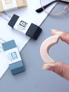 1/6/10/30PCS橡皮擦小学生橡皮擦儿童橡皮擦4B美术用品盒学生用橡皮擦彻底清洗 - 彩色 - 查看 3