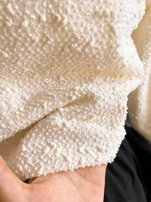 SHEIN Sweetra Young Teen Girl Casual Bowknot Tie Jacket, Suitable For Spring Autumn