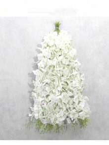 10/20 件人造紫藤花，3.75 英尺人造花绳，假吊花，丝绸紫藤花环，婚礼派对家居装饰，绿墙天花板花装饰，完美的婚礼悬挂装饰，适合派对、生日和家庭 - 彩色 - 查看 15