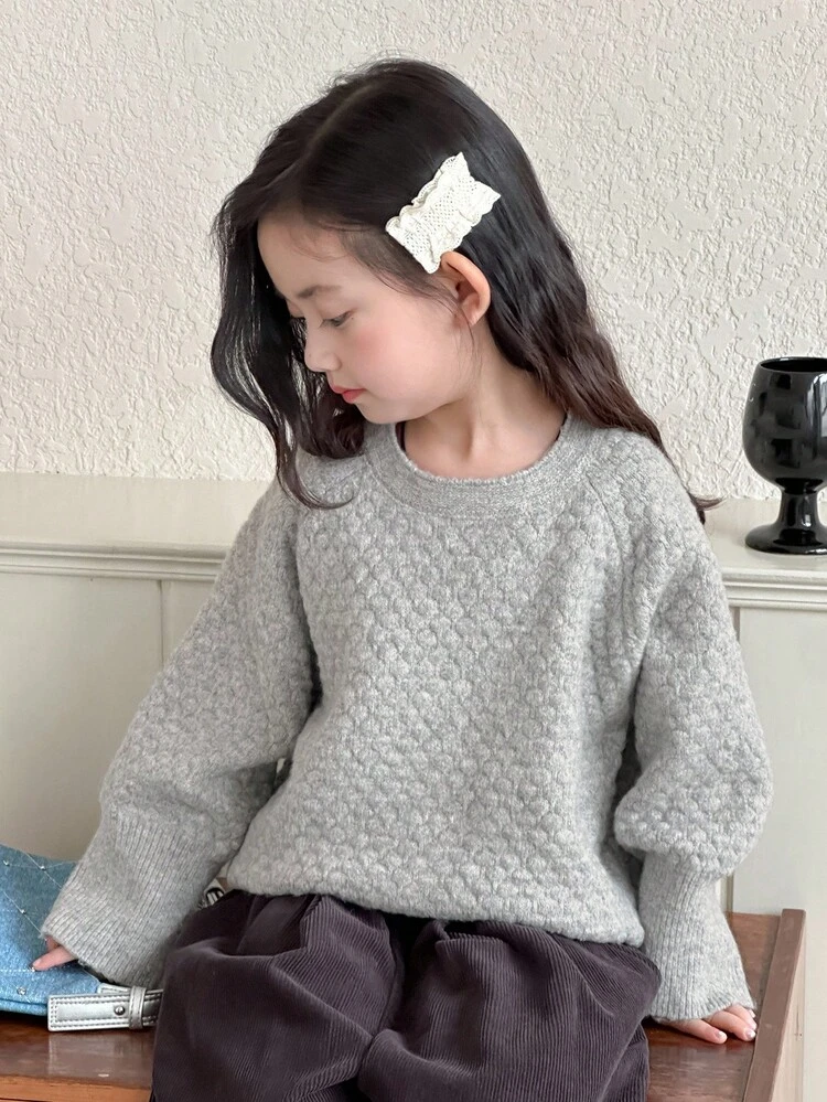 Girls Young Girl Comfortable Cute Pullover Sweater Fall,Winter
