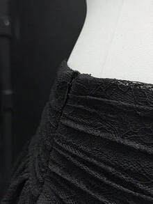 EgrlEra Bộ đồ đi nghỉ 2 món hở lưng gợi cảm tối giản cho nữ - màu đen - Xem 6