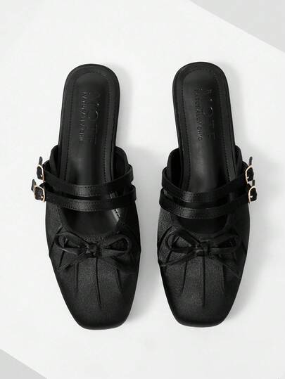 MOTF PREMIUM VINTAGE COMFORTABLE CASUAL MARY JANE FLAT SHOES, OIL WAX LEATHER TEXTURE FOR CHRISTMAS