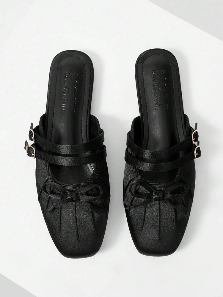 VINTAGE COMFORTABLE CASUAL MARY JANE FLAT SHOES, OIL WAX LEATHER TEXTURE FOR CHRISTMAS SPRING SHOES