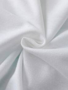 女童度假休闲碎花宽松T恤+梭织纹理宽松裤套装 - 彩色 - 查看 4