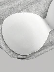 SHEIN Girlism 4pcs/Set Teen Girl's Black, White, Gray U-Neck Fitted Camisole Tops, Versatile Casual All-Match Top, Suitable For All Seasons Basic Tops Girls Basic Tops 3 Packs Tops Fitted Tops Basic Tops Teen - Multicolor - View 4