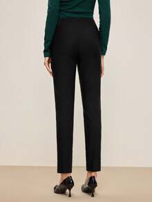 BizChic Quần skinny co giãn màu đen mới mùa Xuân/Hè 2026, kiểu dáng thanh lịch, phù hợp cho công sở hàng ngày, mang phong cách retro thập niên 90, thích hợp cho Giáng sinh, Năm mới, Ngày Valentine, Tiệc tùng, Bãi biển, Lễ tốt nghiệp, Thời trang, Lễ hội, Kỳ nghỉ, Khách dự đám cưới, Bữa ăn trưa, Sân bay, nhiều dịp khác nhau. - màu đen - Xem 3