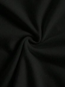 Women's Fashion Rhinestone Lip Print Cropped T-Shirt, Summer - Black - View 5