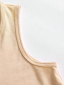 SHEIN 6件套 Dozemod 儿童男童简约圆领背心和松紧腰内裤舒适休闲内衣套装 - 彩色 - 查看 4