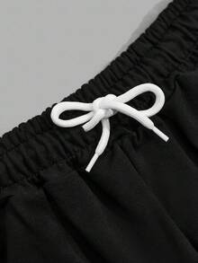 RueChic Men Cottonline Smile Printed Regular T-Shirt Set - Black and White - View 6