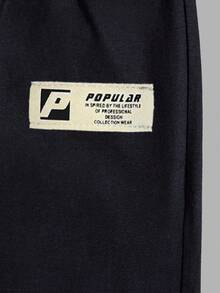 RueChic Men Cottonline 2pcs Pack Patched Regular Loungewear Pants - Multicolor - View 11