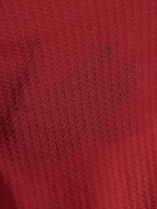 SHEIN EZwear Plus Notched Neck Drawstring Waist Waffle Knit Romper