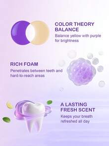 Slow Sunday 紫色修正慕斯，平衡黄色暖色和紫色冷色，去除污渍