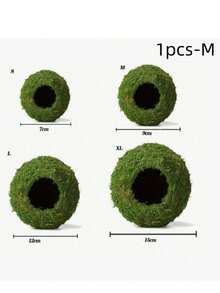 1pc Mossy Caves, Artificial Green Moss Caves Hide For Pet Reptile Frogs And Snakes, Terrarium & Vivarium Decor, Crested Gecko Tank Decor (Woodland Green),Halloween Decor, Back To School, Fall Decor,Christmas Decorations,Wall Decor, Bedroom Curtains,