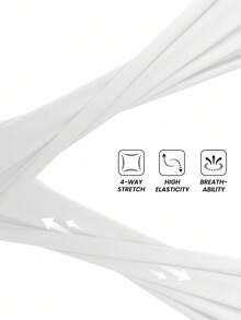 Innovista Sports Bra Structured Daily Athleisure Middle Support Yoga Pilates HIIT Training Office To Gym Running Boxing Activewear Workout Clothes Comfort Movement Functional Cardio Exercise Healthy TT Viral IG Reel Ready FYP INSTA OOTD Festival Ready White Working Mom Fitness Athletic Performance Gear Minimalist Natural Tone Neutral Clean Girl Woman Influencer Fashion Versatile Outfits Everyday Wear Premium European UK Brazilian Mexicana Latina Menopause-Friendly Back To School Active Fall Fitness Collection Platform Alternative To Lulu Quality, Affordable, Budget-Friendly, Gym Outfits, Physical Training, Aerobic Exercise, Gymtok - White - View 5