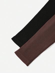 Easithlete Bộ 2 quần legging gân dành cho nữ - Quần tập yoga cạp cao kiểm soát bụng nâng mông eo thon dùng cho tập luyện thể thao chạy bộ đạp xe yoga bóng chày tập thể dục thường ngày - Nhiều màu - Xem 7