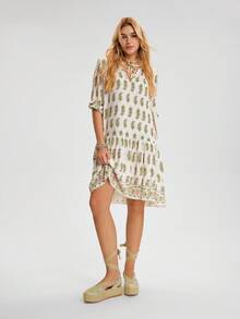 Styleloop Giày nữ CUCCOO buộc dây đế dày kiểu dáng thường ngày - màu xanh lá - Xem 6