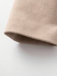 Franclia Women's Casual Commuter Minimalist Solid Color Lapel NeckLong Sleeve Blazer