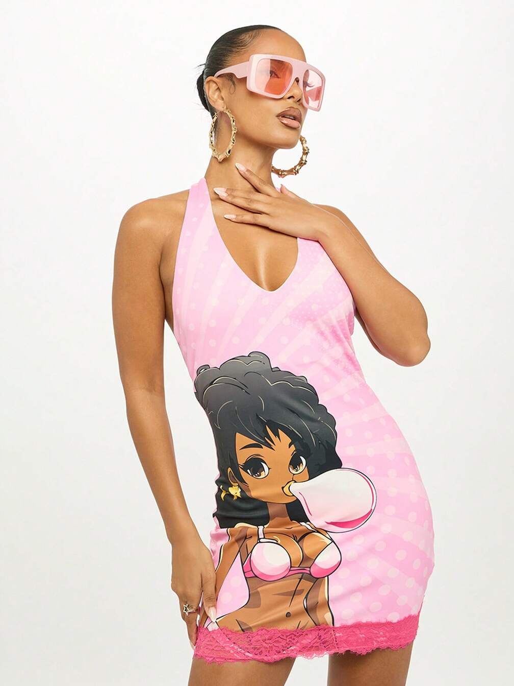 anime mini dress Sweet Kawaii Strap Dress Women Casual Short Dress Bow Lolita Girls Japanese  Cute