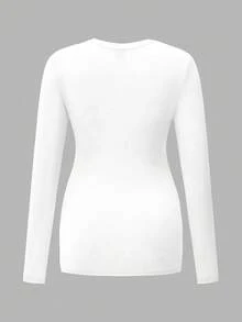 Modmama 3件套孕妇休闲圆领长袖修身孕妇T恤