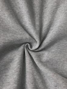 Louniche Damska bluza z kapturem z pluszu, ściągaczem w pasie i spodniami ze ściągaczami, kontrastowy kolor - Wielokolorowe - Zobacz 6