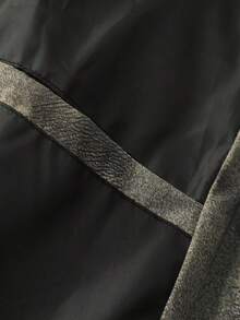 Manfinity Homme Men's Hooded Padded Coat, Fashionable Casual Padded Coat Suitable For Daily Outings, Home, And Leisure In Autumn/Winter