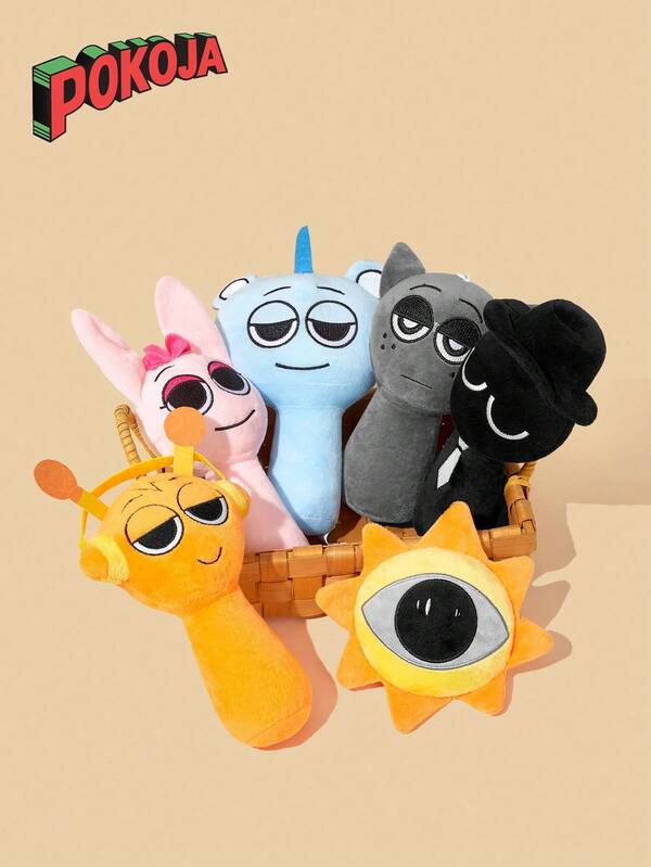 2025 New Product Sprunki Plush Rhythm Box Stuffed Doll Doll - Holiday Gift - Birthday Gift - Gift - Decor - Plush Doll - Doll