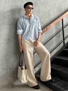 SWAVVY Pantaloni casual versatili da uomo, autunnali