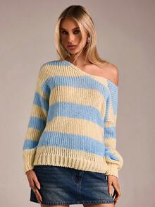 Avantive Thu & Đông Halloween Giáng sinh Năm mới Đi chơi Tốt nghiệp Dạ hội Thanh lịch Trang trọng Sang trọng Sang trọng Công sở Thường ngày Sinh nhật/Văn phòng/Đồng quê Hòa nhạc/Câu lạc bộ Gợi cảm/Phương Tây/Công sở/Thời trang đường phố/Cổ điển/Lễ hội/Cocktail/Rave/Dạ hội/Hawaii/Sân bay/Vui nhộn/Cơ bản/Bữa sáng muộn/Phong cách thập niên 2000/Phong cách quý tộc/Nhà thờ/Về quê/Sang trọng/Tiệc tùng/Khiêm tốn/Đêm hẹn hò/Xám/Xanh nước biển Sang trọng/Lãng mạn/Áo len sọc phối màu tay dài, Thu/Đông - Màu xanh lam - Xem 7