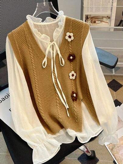 GlowEve CURVE 万圣节大码毛衣背心