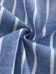 Manfinity Sporsity Casual Loose Fit Long Sleeve Button-Up Shirt For Men, For Fall