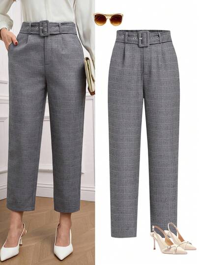 Ellevyn 女士优雅办公室装烟管裤、锥形裤、正装裤