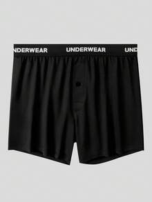 2 件套男士轻便运动休闲抽绳短裤，舒适家居服，时尚年轻，加大码 - 彩色 - 查看 5