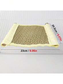 1pc Single/Double Layer Hanging Parrot Hammock Cooling Mat Perch Stand, Suitable For Bird Cages, Summer - Multicolor - View 22