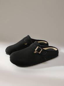 Solecia 男士休闲搭扣乐福鞋 - 黑色 - 查看 2