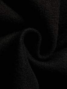 Bộ 2 bộ quần áo thể thao thường ngày màu đen có mũ trùm đầu cho bé trai tuổi mới lớn có họa tiết graffiti và quần ống loe chắp vá, phù hợp cho trang phục trẻ em, bộ quần áo bé trai mới biết đi trở lại trường, phù hợp cho tiệc sinh nhật, tiệc tối, biểu diễn, đám cưới, lễ rửa tội, lễ khai mạc, hàng ngày, phù hợp để sử dụng hàng ngày, phù hợp để đi học, phù hợp để đi du lịch, phù hợp để chơi thể thao, phù hợp cho mùa thu và mùa đông - màu đen - Xem 4