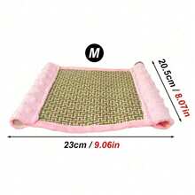 1pc Single/Double Layer Hanging Parrot Hammock Cooling Mat Perch Stand, Suitable For Bird Cages, Summer - Multicolor - View 19