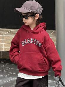 DAZY Young Boys' Casual Letter Print Hoodie Sweatshirt Fall/Winter